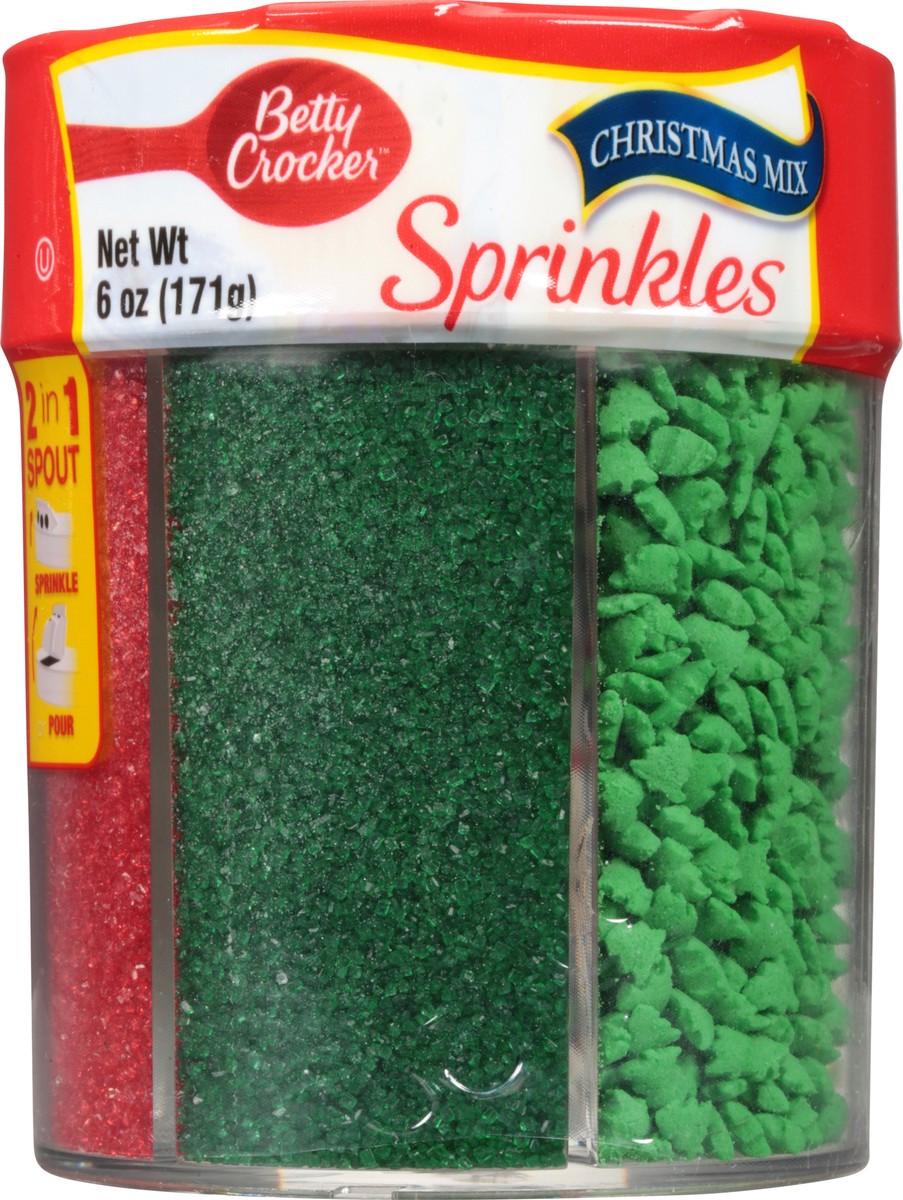 slide 1 of 13, Betty Crocker Christmas Mix Sprinkles 6 oz, 1 ct
