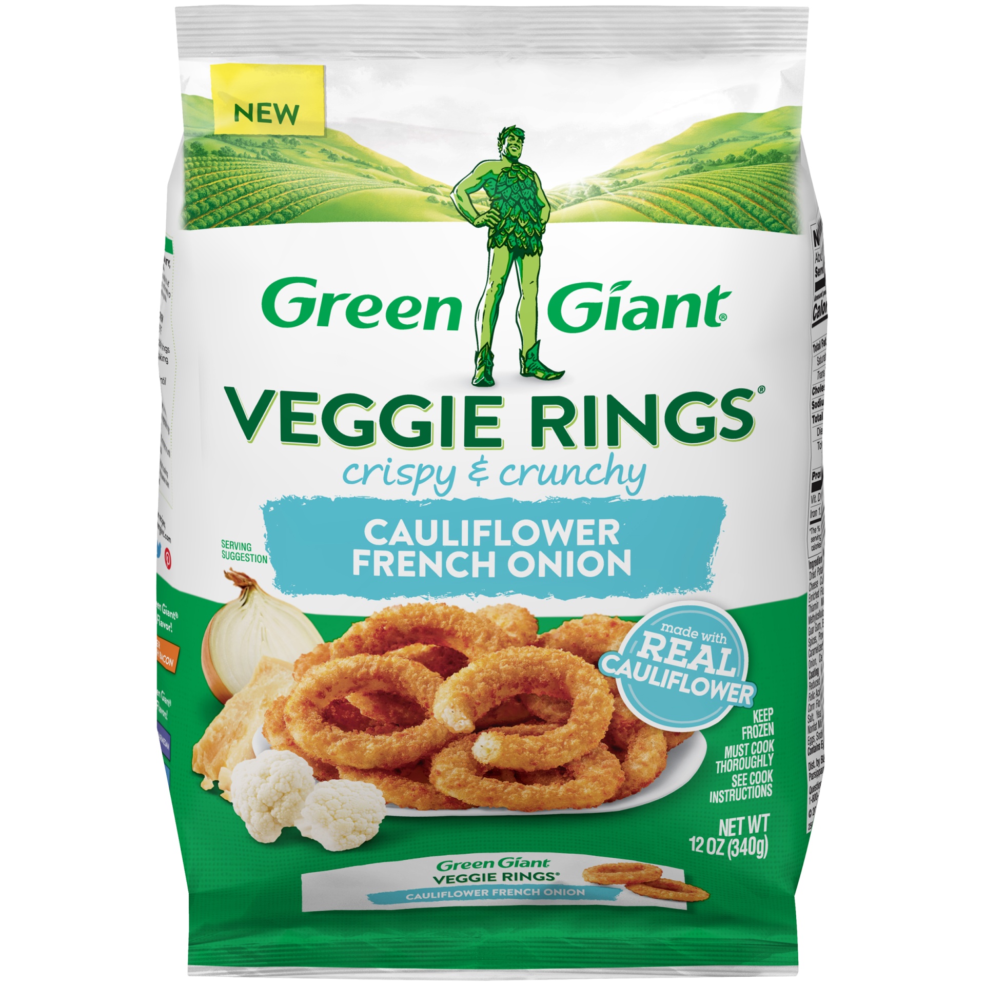 Green Giant Cauliflower French Onion Rings 12 oz Shipt