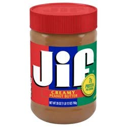 Jif Creamy Peanut Butter, 28-Ounce Jar