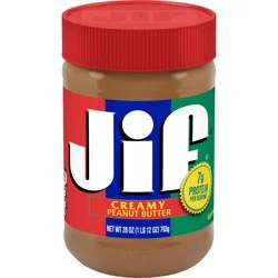 Jif Creamy Peanut Butter, 28-Ounce Jar