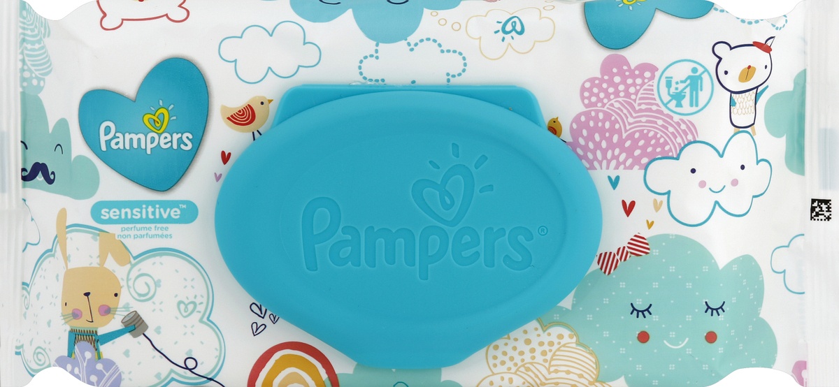 slide 5 of 7, Pampers Wipes, 56 ct