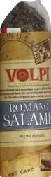 Volpi Peppered Salame Chub 8 oz