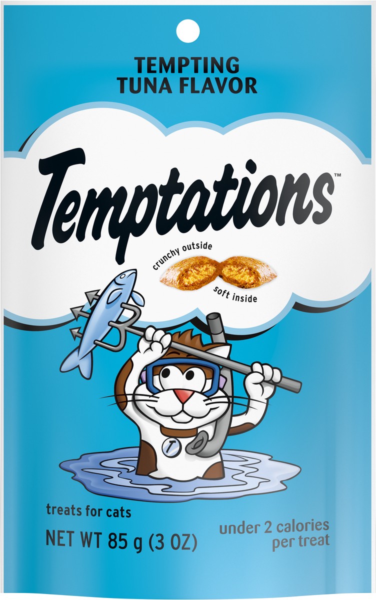 slide 15 of 15, Temptations Tempting Tuna Flavor Treats for Cats 3 oz, 3 oz