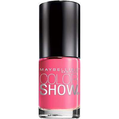 slide 1 of 1, Maybelline New York Color Show Nail Lacquer Pink Shock, 0.23 oz