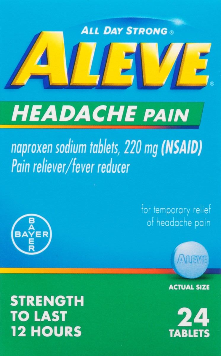 slide 8 of 9, Aleve Headache 24Ct, 24 ct