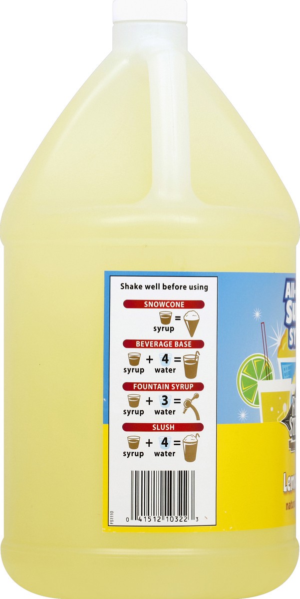 slide 3 of 6, First Street Lemonade Syrup - 1 gal, 1 gal