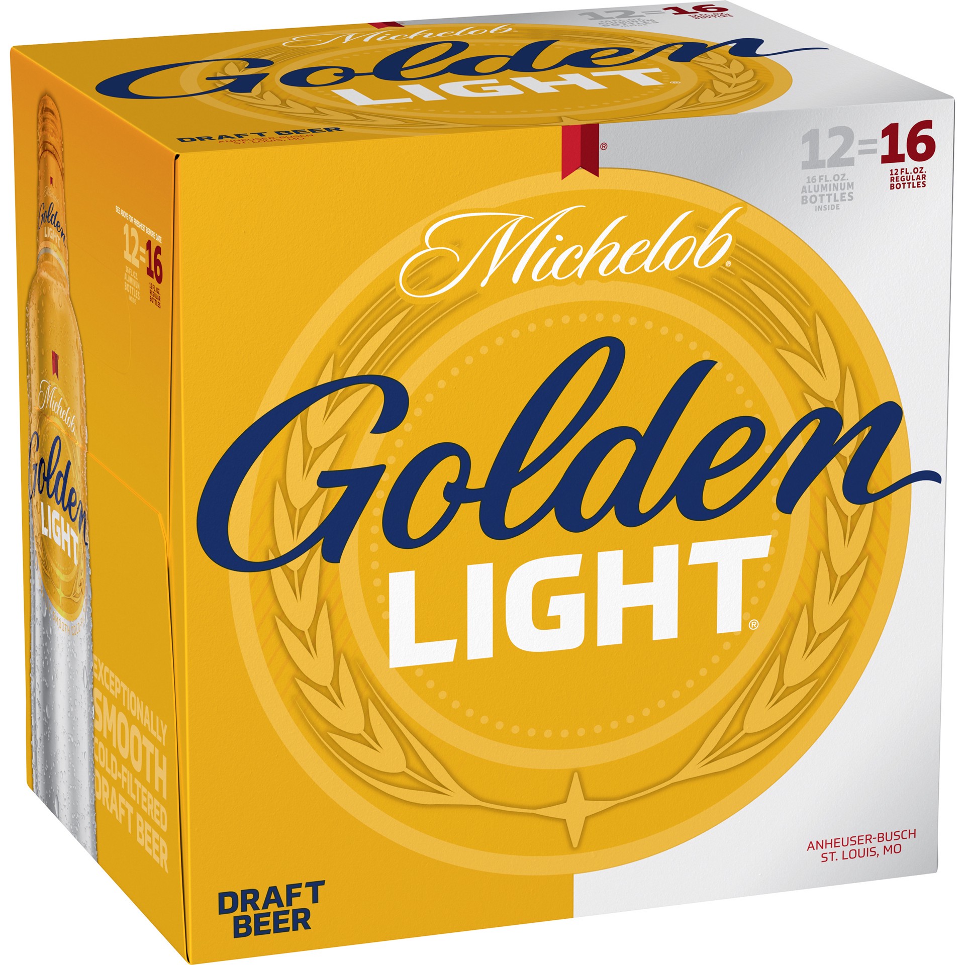 slide 4 of 4, Michelob Exceptionally smooth cold-filtered draft beer for Minnesota. 4.1% ABV., 12 ct; 16 oz