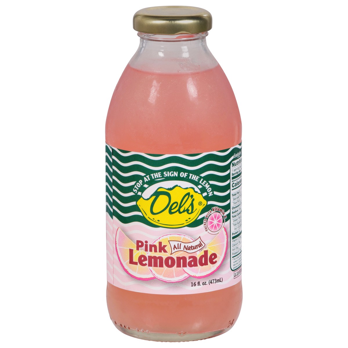 slide 2 of 14, Del's All Natural Pink Lemonade - 16 fl oz, 16 fl oz