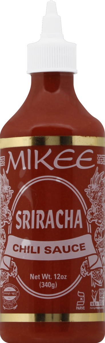 slide 1 of 3, MIKEE Sauce Spiracha, 18 oz