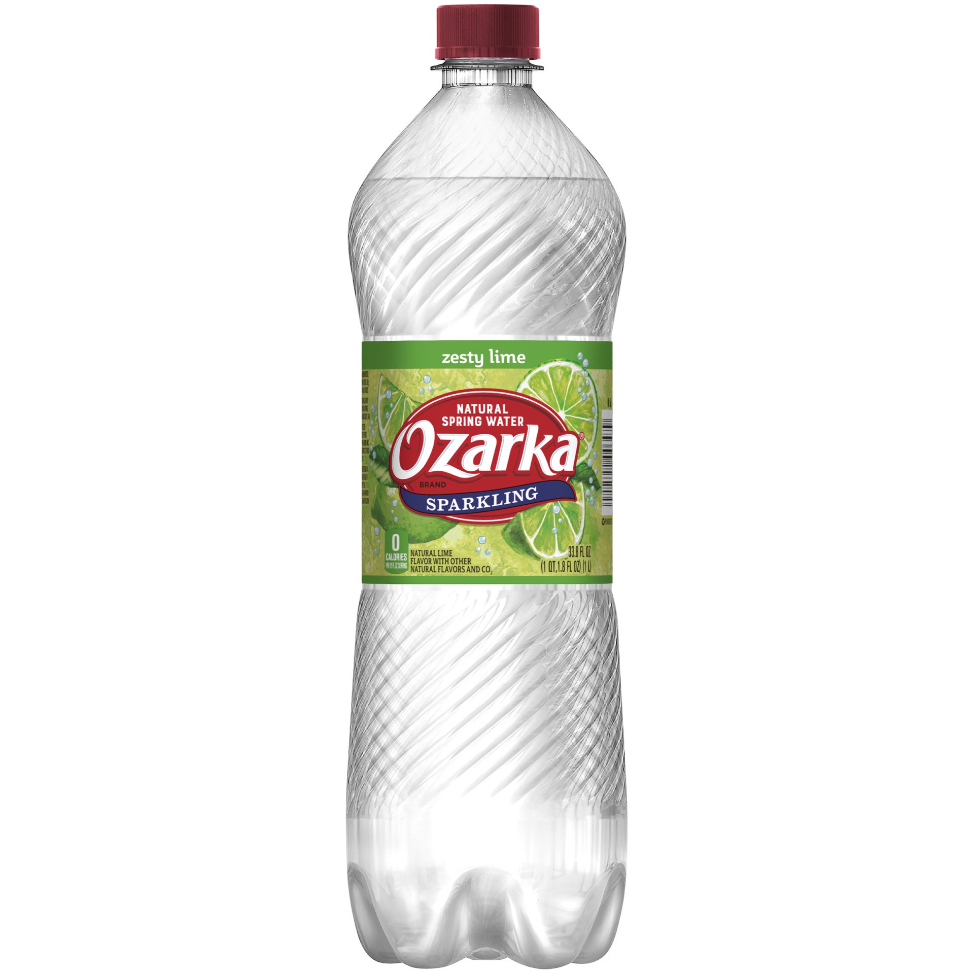 Ozarka Sparkling Water, Zesty Lime 33.8 oz 33.8 oz Shipt