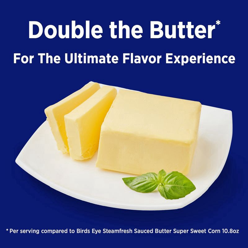 slide 4 of 5, Birds Eye Ultimate Butter Sauced Corn, Frozen Vegetables, 12 oz. Bag, 12 oz