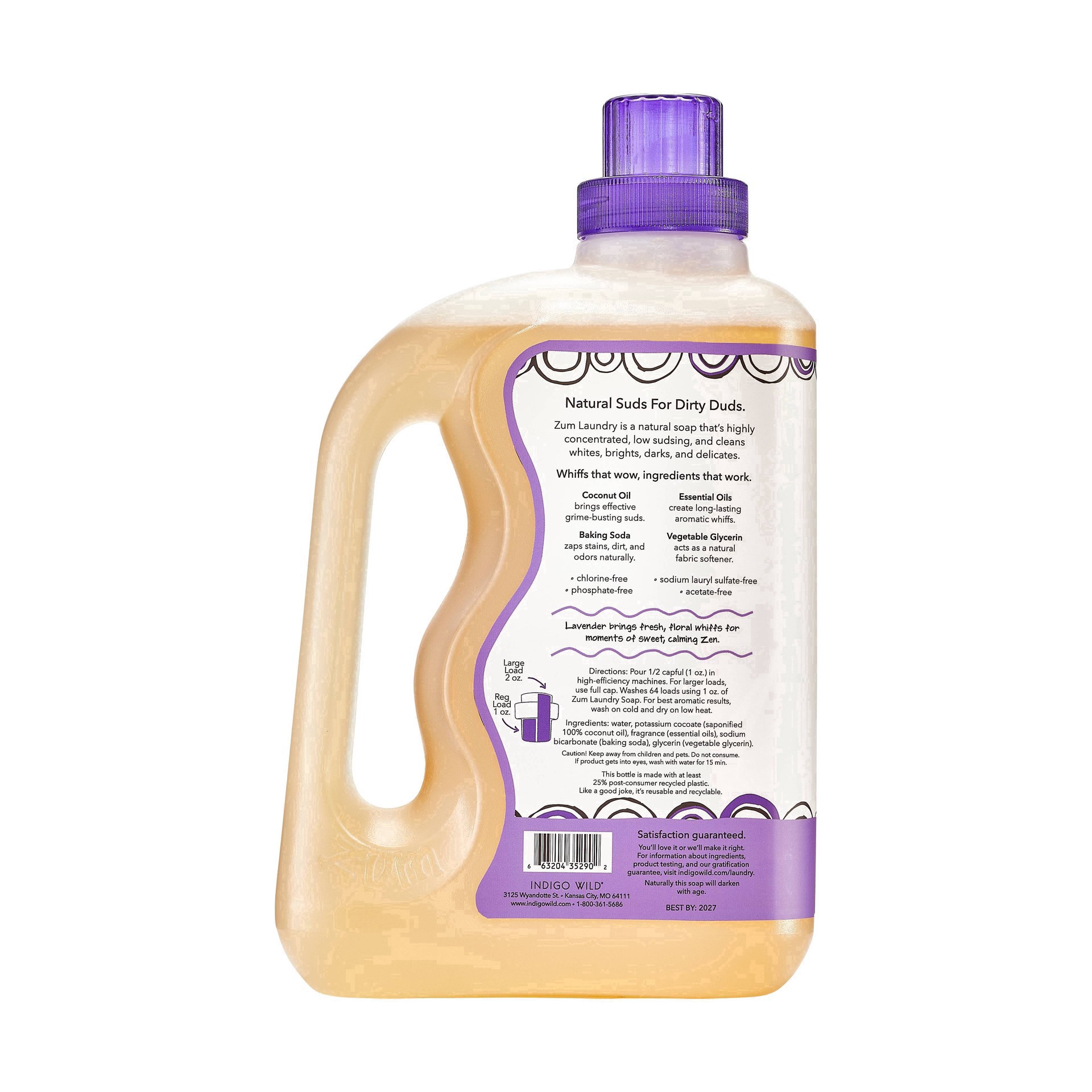 slide 6 of 15, Zum Laundry Soap 64 oz, 64 oz