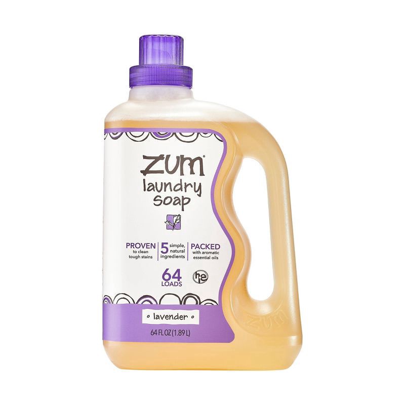 slide 1 of 15, Zum Laundry Soap 64 oz, 64 oz