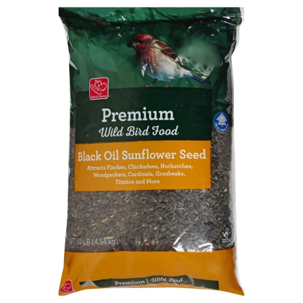 slide 1 of 5, Harris Teeter Blk Oil Sunflwr Seed, 10 lb