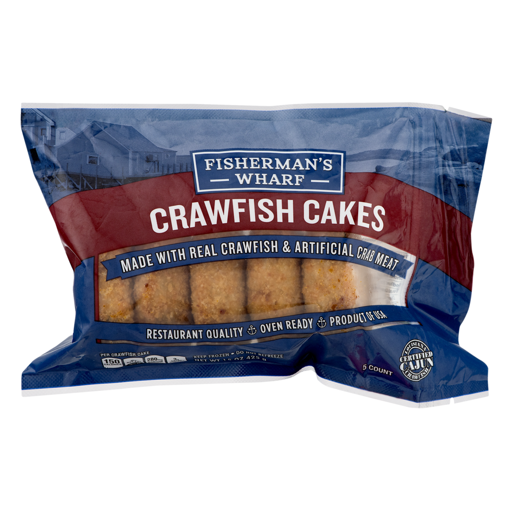 slide 1 of 1, Fisherman's Wharf Crawfish Cakes, 5 ct; 15 oz