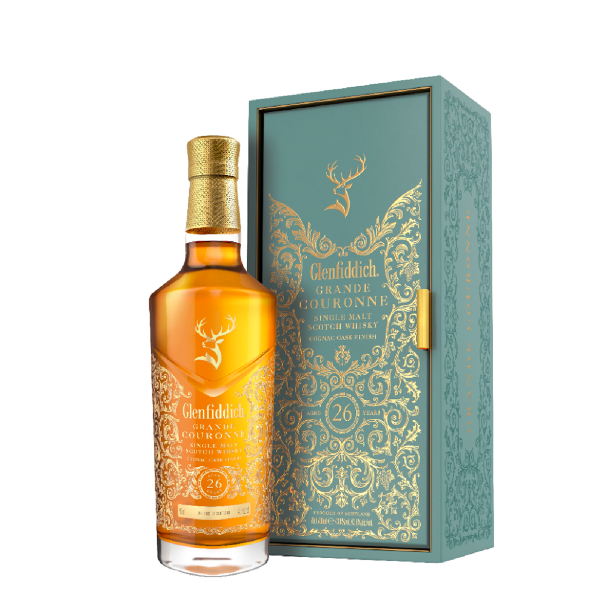 slide 1 of 1, Glenfiddich 26Yr Grand Couronne, 750 ml
