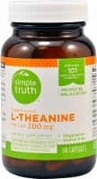 slide 1 of 1, Simple Truth L-theanine 200 Mg, 60 ct; 200 mg