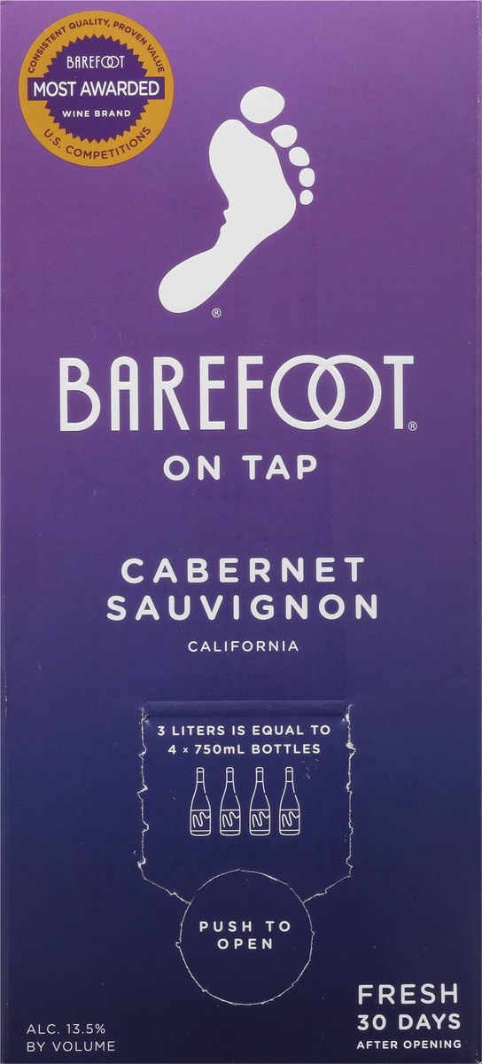 slide 6 of 9, Barefoot Red Wine, 101.4 fl oz