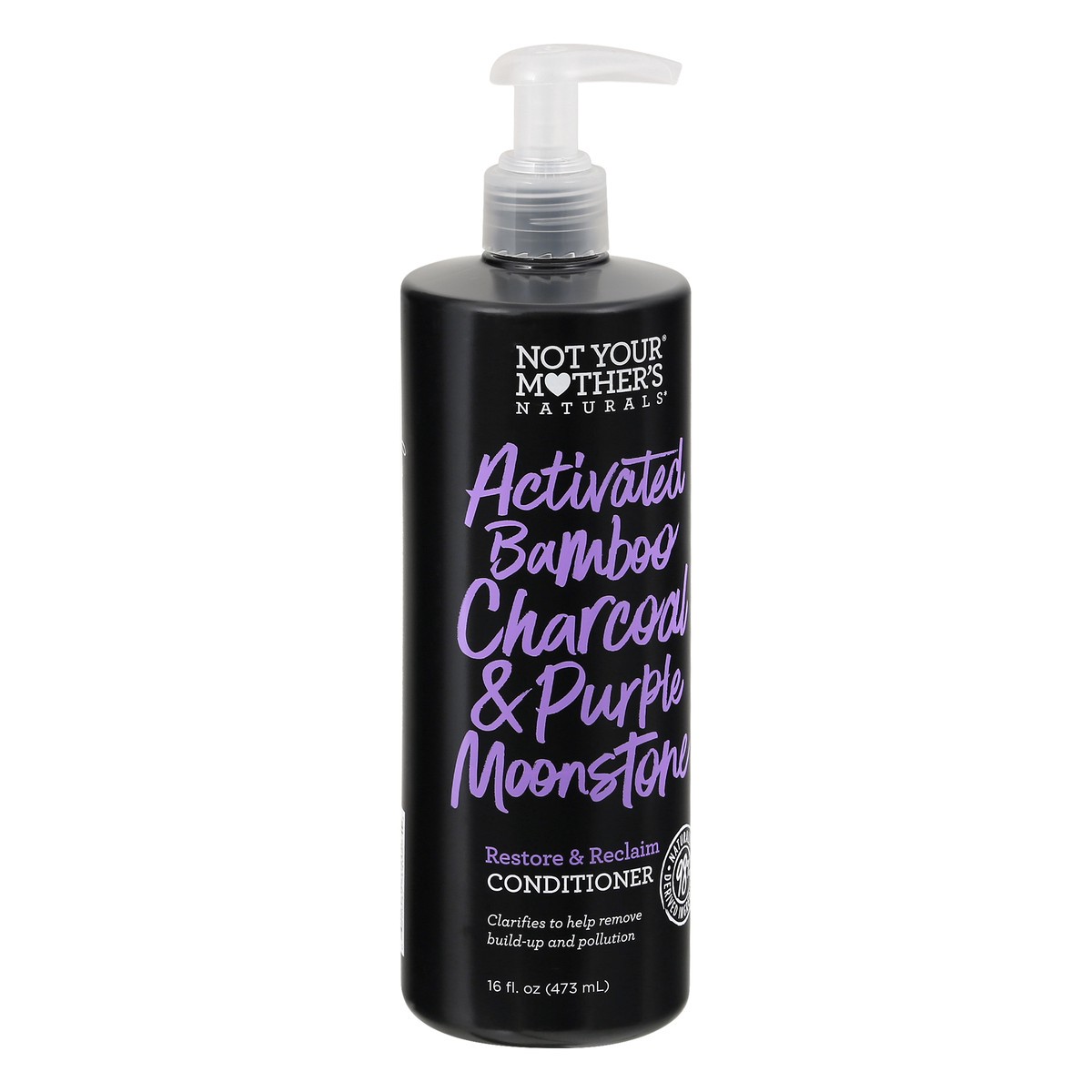 slide 8 of 11, Not Your Mother's Naturals Restore & Reclaim Activated Bamboo Charcoal & Purple Moonstone Conditioner 16 fl oz, 16 fl oz