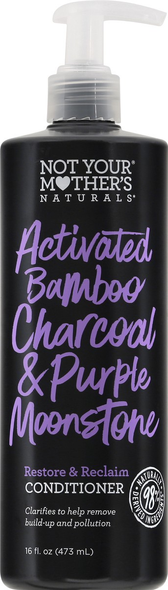 slide 5 of 11, Not Your Mother's Naturals Restore & Reclaim Activated Bamboo Charcoal & Purple Moonstone Conditioner 16 fl oz, 16 fl oz