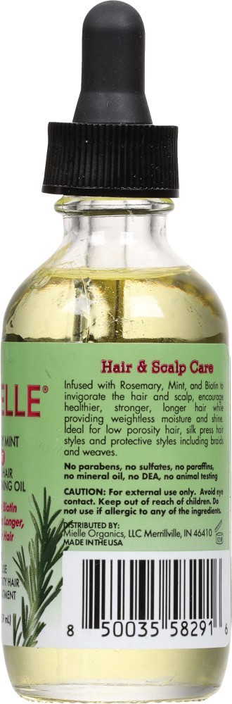 slide 3 of 3, Mielle® Rosemary Mint Light Scalp & Hair Strengthening Oil, 2 fl oz