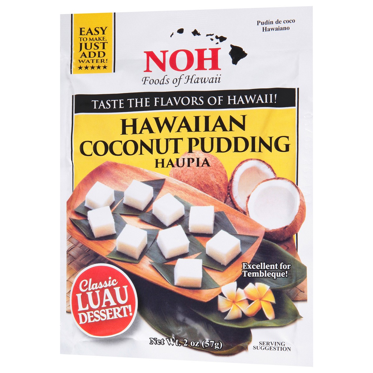 slide 11 of 13, NOH Hawaiian Coconut Pudding 2 oz, 2 oz