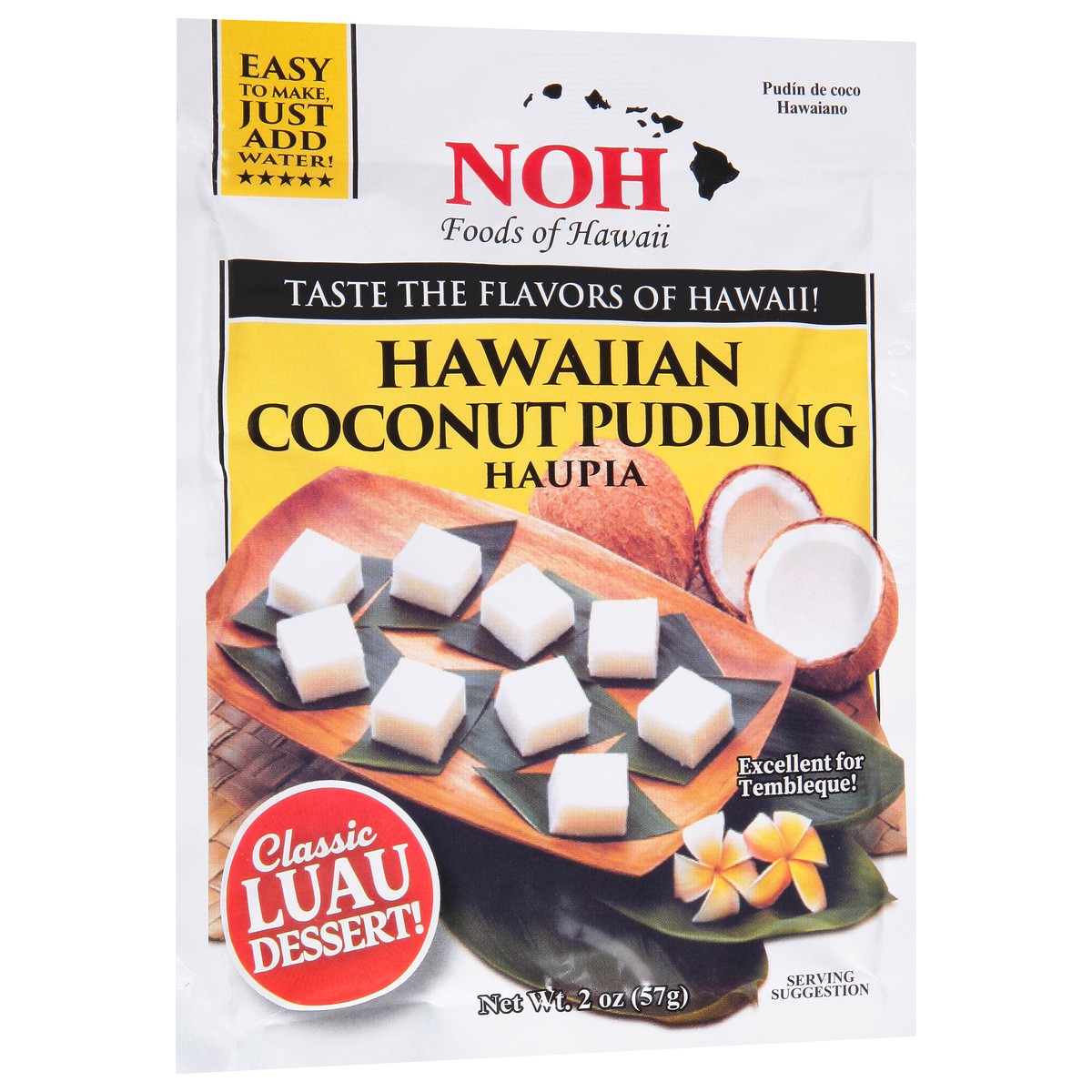 slide 8 of 13, NOH Hawaiian Coconut Pudding 2 oz, 2 oz