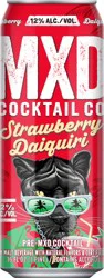 MXD Cocktail Co. Strawberry Daiquiri Pre-Mixed Cocktail 16 oz