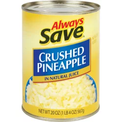 Always Save Crushed Pineapple