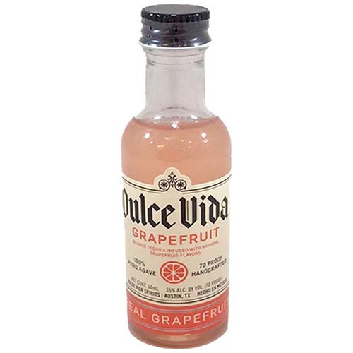 slide 1 of 1, Dulce Vida Tequila - Grapefruit - 50 ml, 50 ml