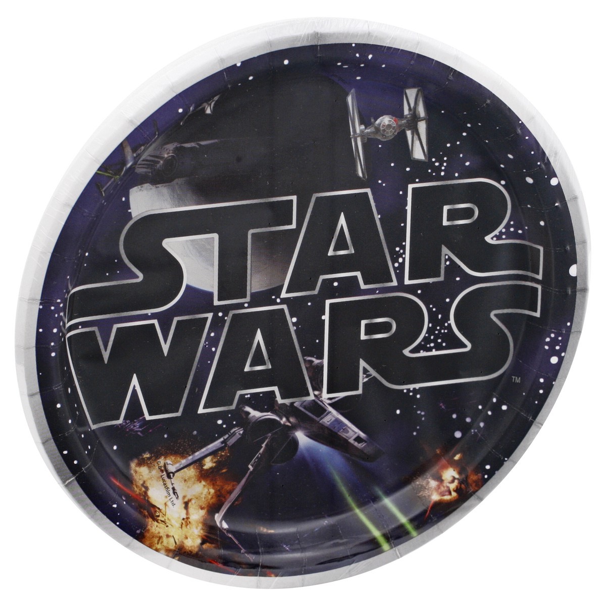 slide 2 of 9, Unique 8-5/8 Inch Star Wars Plates 8 ea, 8 ct