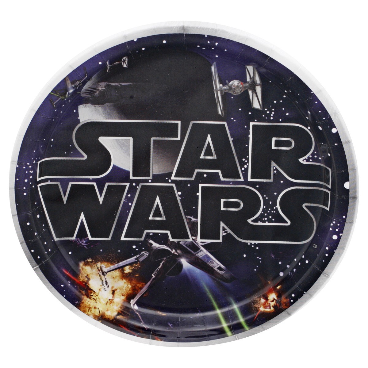 slide 1 of 9, Unique 8-5/8 Inch Star Wars Plates 8 ea, 8 ct