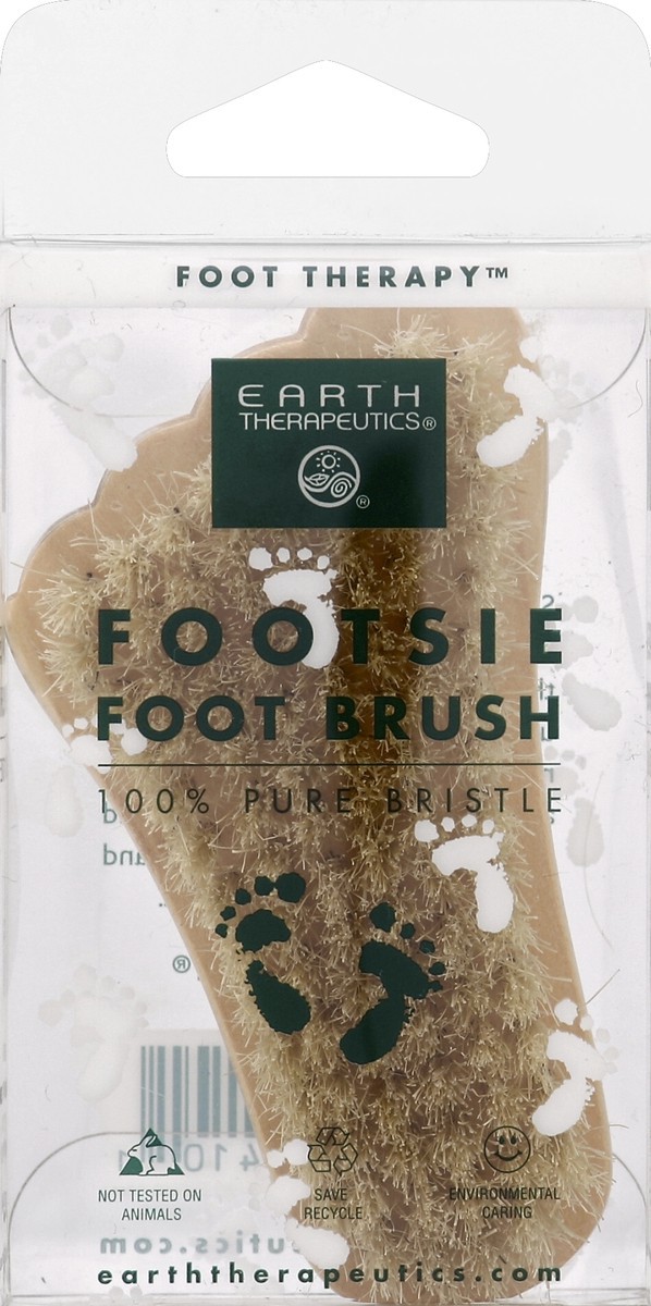 slide 3 of 4, Earth Therapeutics Footsie Foot Brush, 1 ct