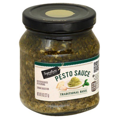 slide 1 of 1, Signature Select Pesto Sauce 8 oz, 8 oz