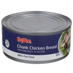 Hy-vee Chunk Chicken Breast With Rib Meat In Water