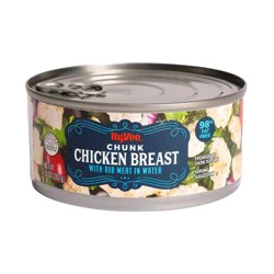 Hy-vee Chunk Chicken Breast With Rib Meat In Water