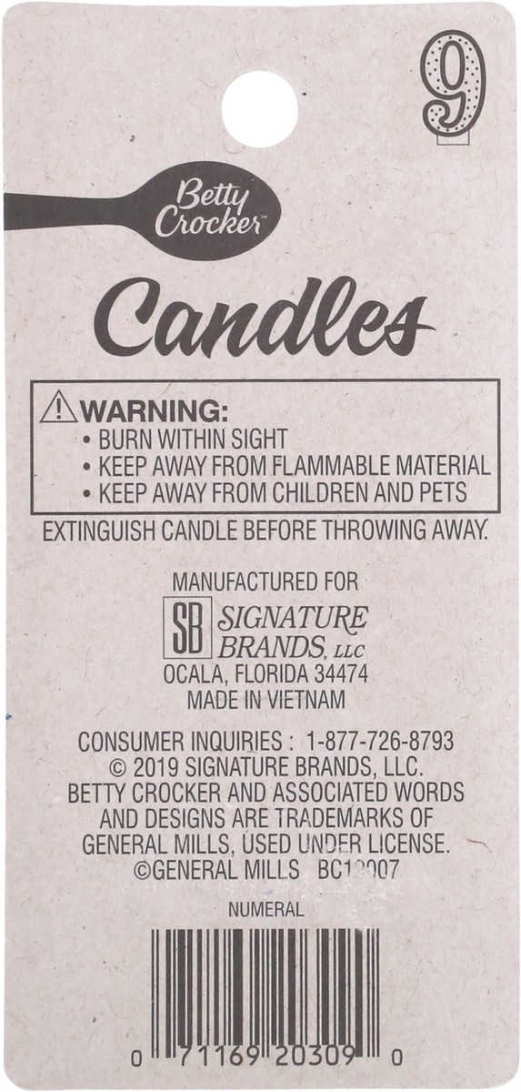 slide 4 of 10, Betty Crocker Birthday Candle, 1 ct