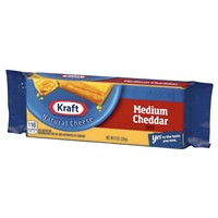 slide 8 of 17, Kraft Medium Cheddar Cheese, 8 oz Block, 8 oz