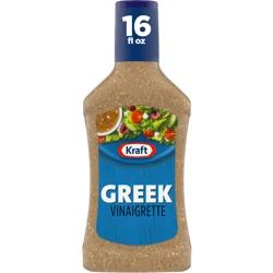 Kraft Greek Vinaigrette, 16 fl oz Bottle