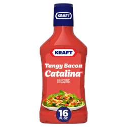 Kraft Tangy Bacon Catalina Dressing, 16 fl oz Bottle