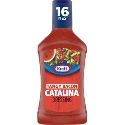 Kraft Tangy Bacon Catalina Dressing, 16 fl oz Bottle