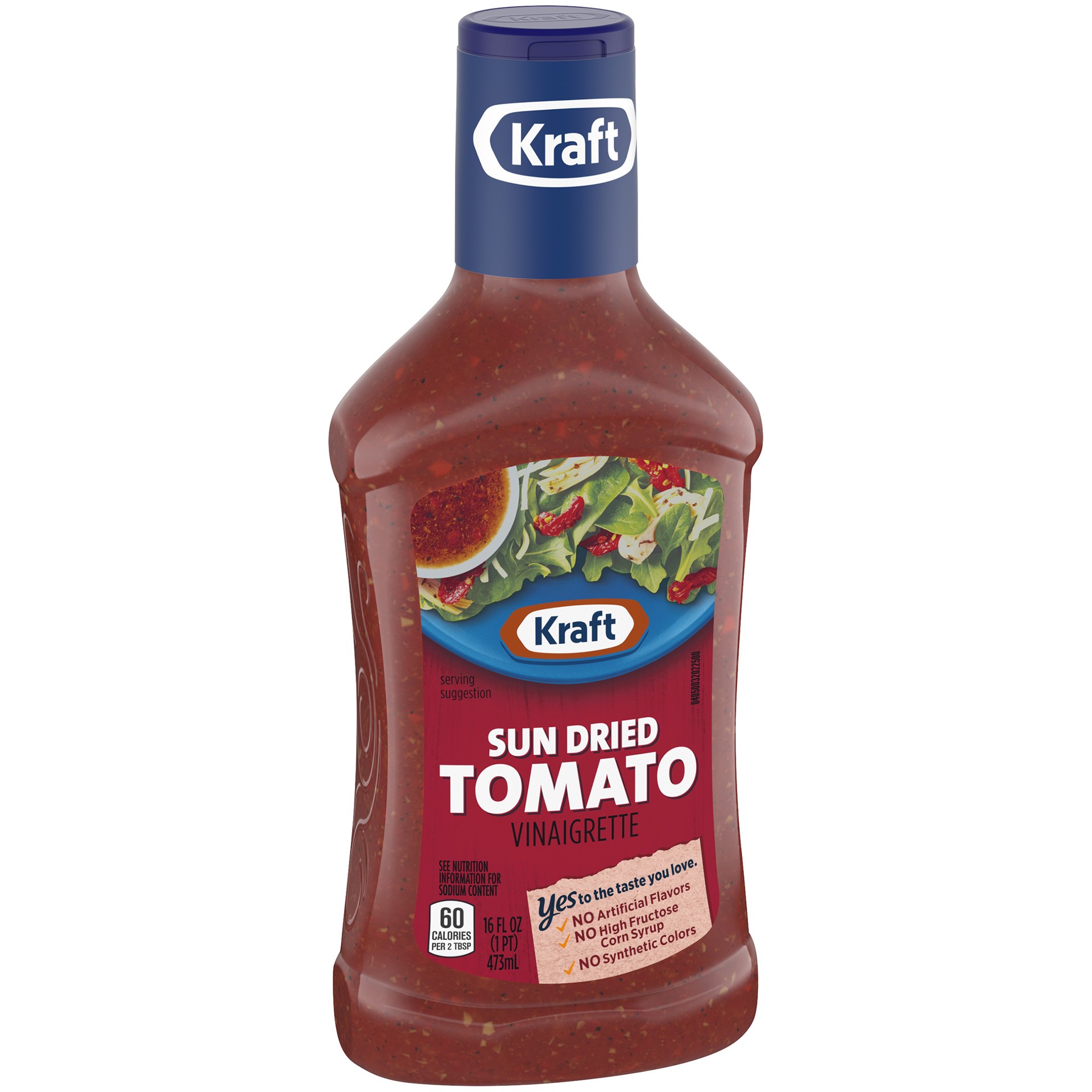 slide 5 of 7, Kraft Sun Dried Tomato Vinaigrette Salad Dressing Bottle, 16 fl oz