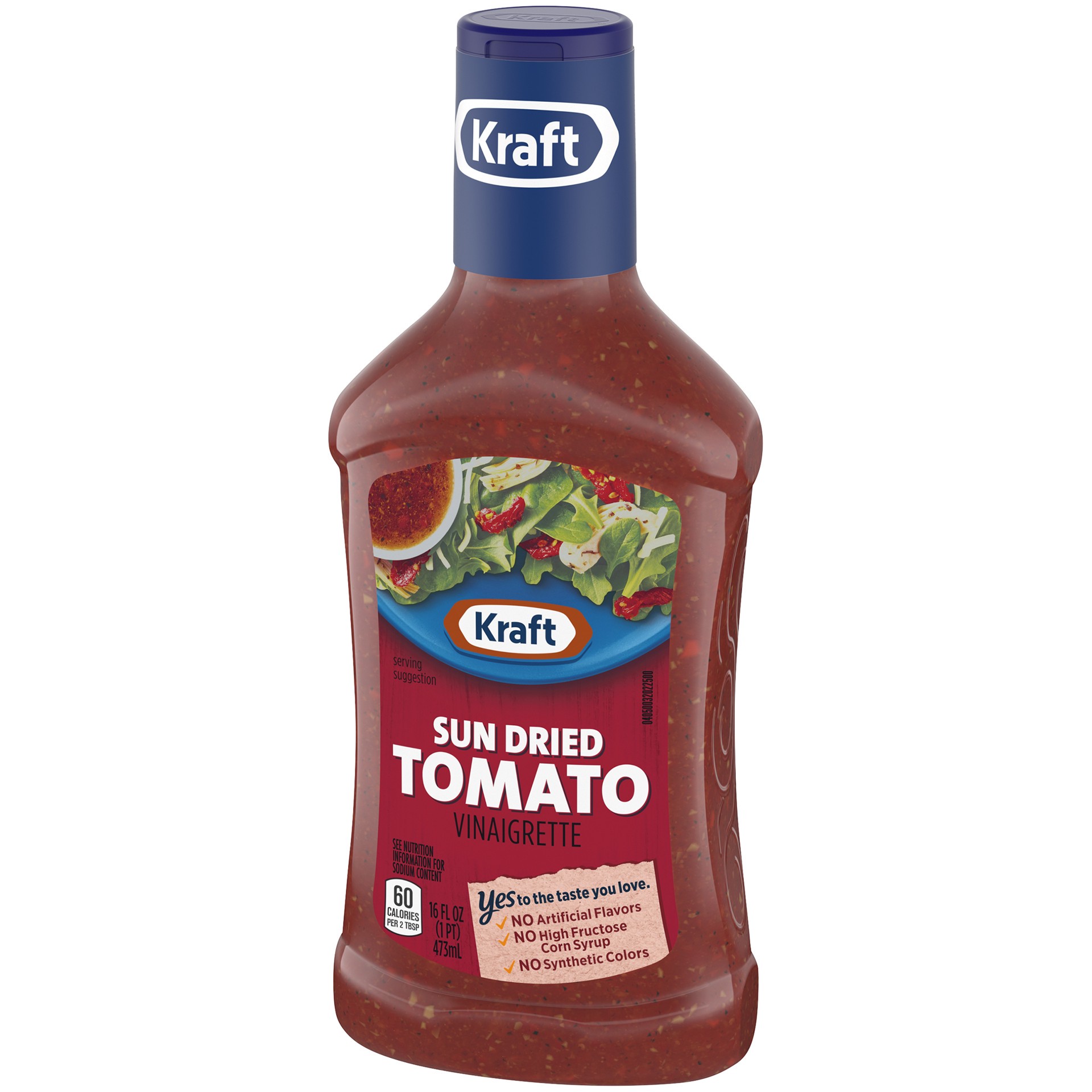 slide 7 of 7, Kraft Sun Dried Tomato Vinaigrette Salad Dressing Bottle, 16 fl oz