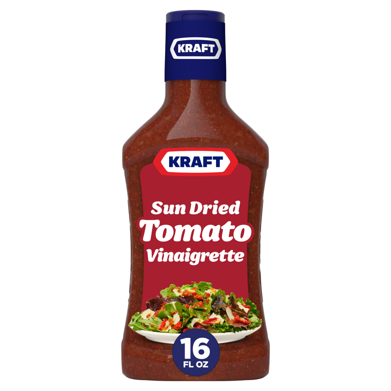 slide 1 of 5, Kraft Sun Dried Tomato Vinaigrette, 16 fl oz Bottle, 16 fl oz