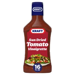 Kraft Sun Dried Tomato Vinaigrette, 16 fl oz Bottle
