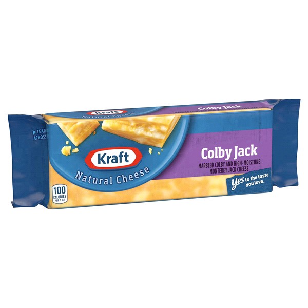 slide 2 of 13, Kraft Colby Jack Marbled Cheese, 8 oz Block, 8 oz