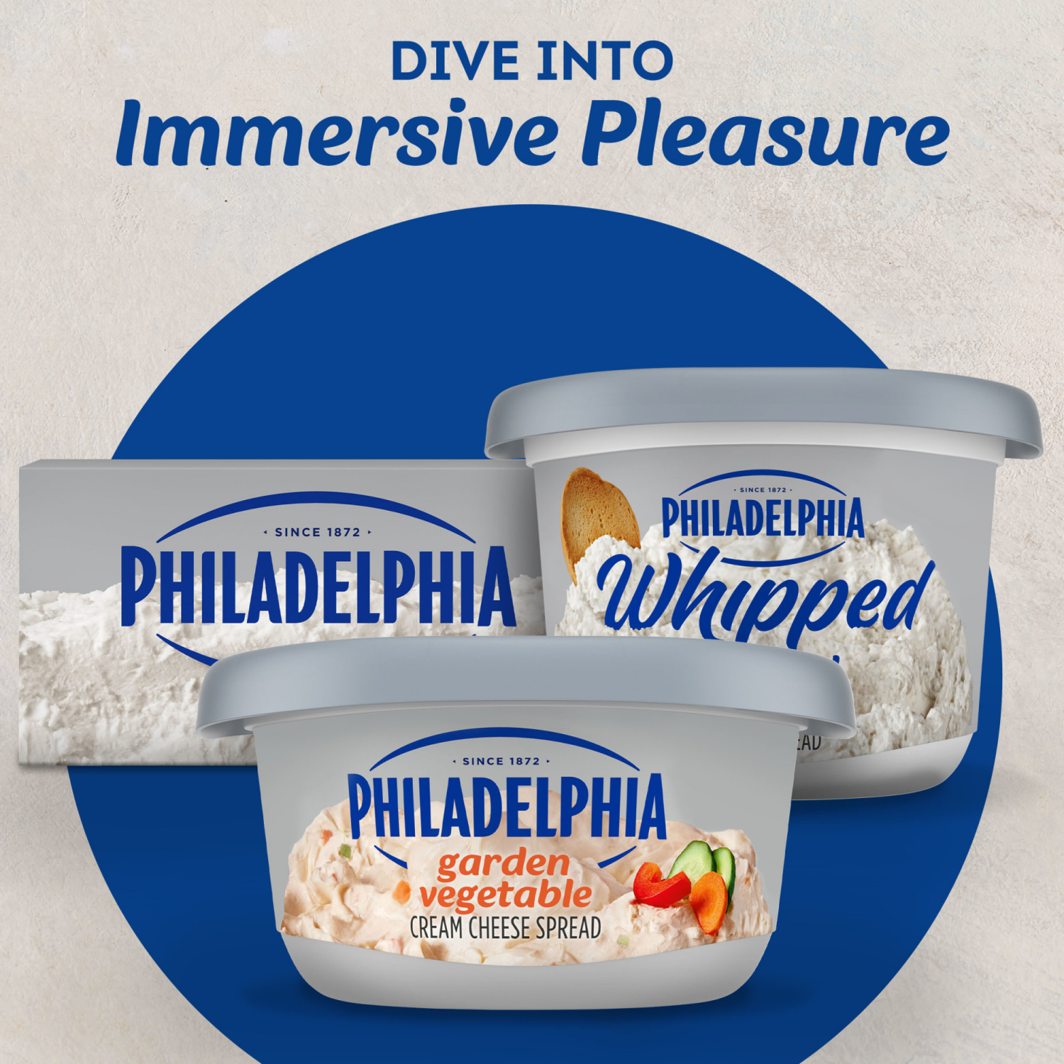 slide 2 of 8, Philadelphia Garden Vegetable Cream Cheese Spread, 7.5 oz Tub, 7.5 oz