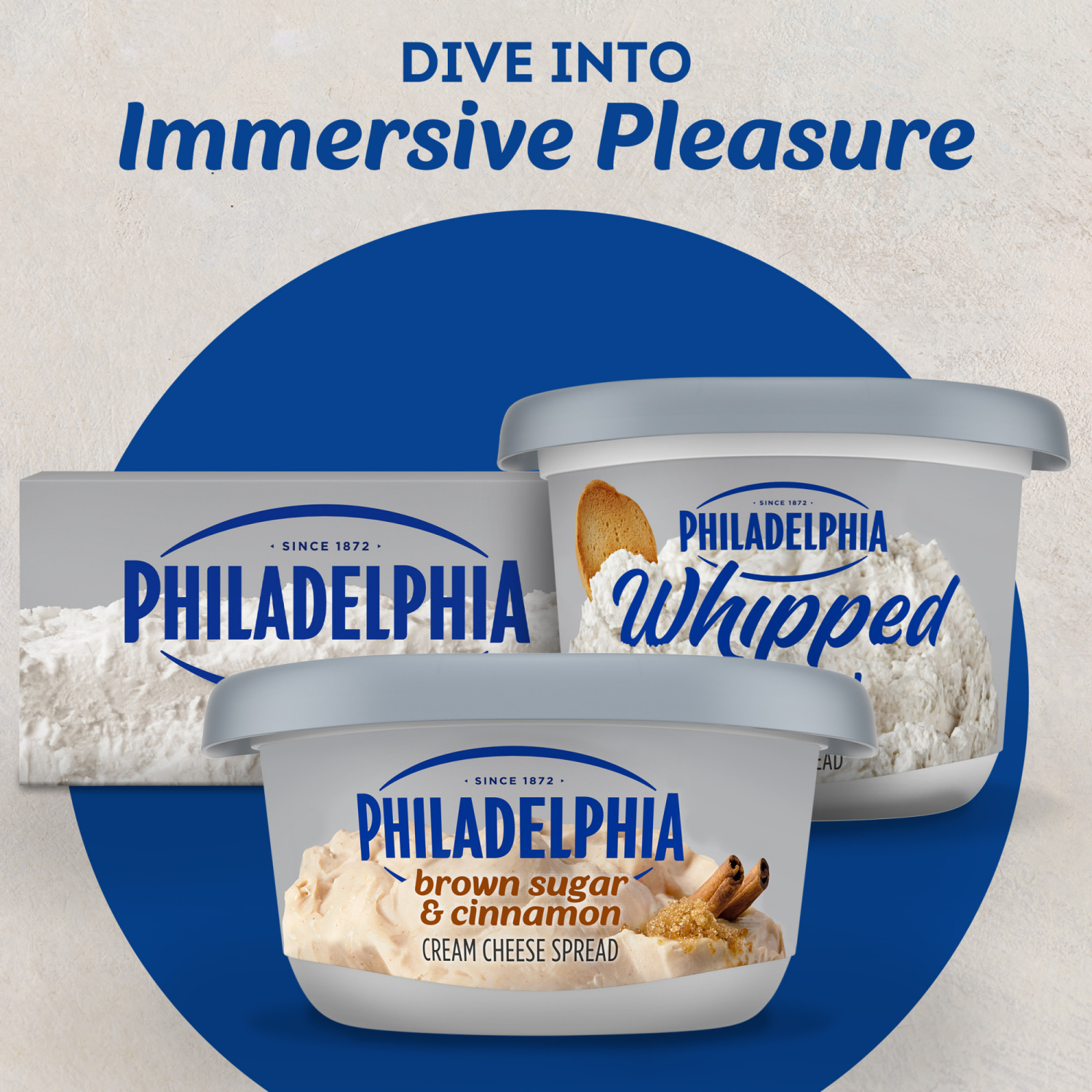 slide 2 of 8, Philadelphia Brown Sugar & Cinnamon Cream Cheese Spread 7.5 oz, 7.5 oz