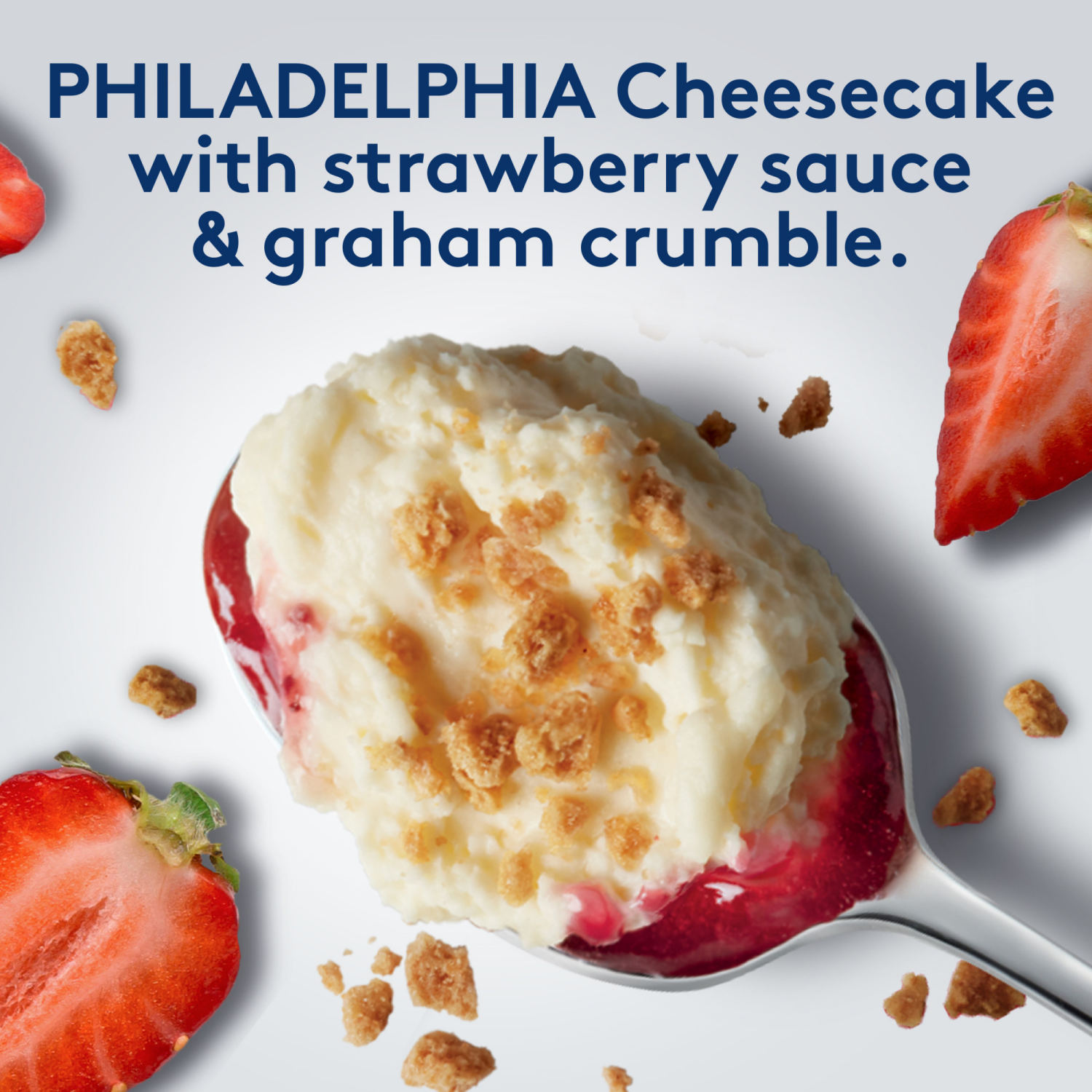 slide 6 of 8, Philadelphia Cheesecake Crumble Strawberry Cheesecake Desserts with Graham Crumble, 2 ct Pack, 2 ct
