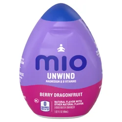 mio Unwind Berry Dragonfruit Liquid Water Enhancer with Magnesium & B Vitamins, 1.62 fl oz Bottle